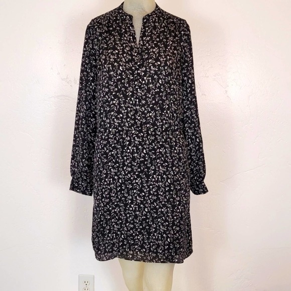 Joie black and white floral dress size XS - Picture 2 of 8